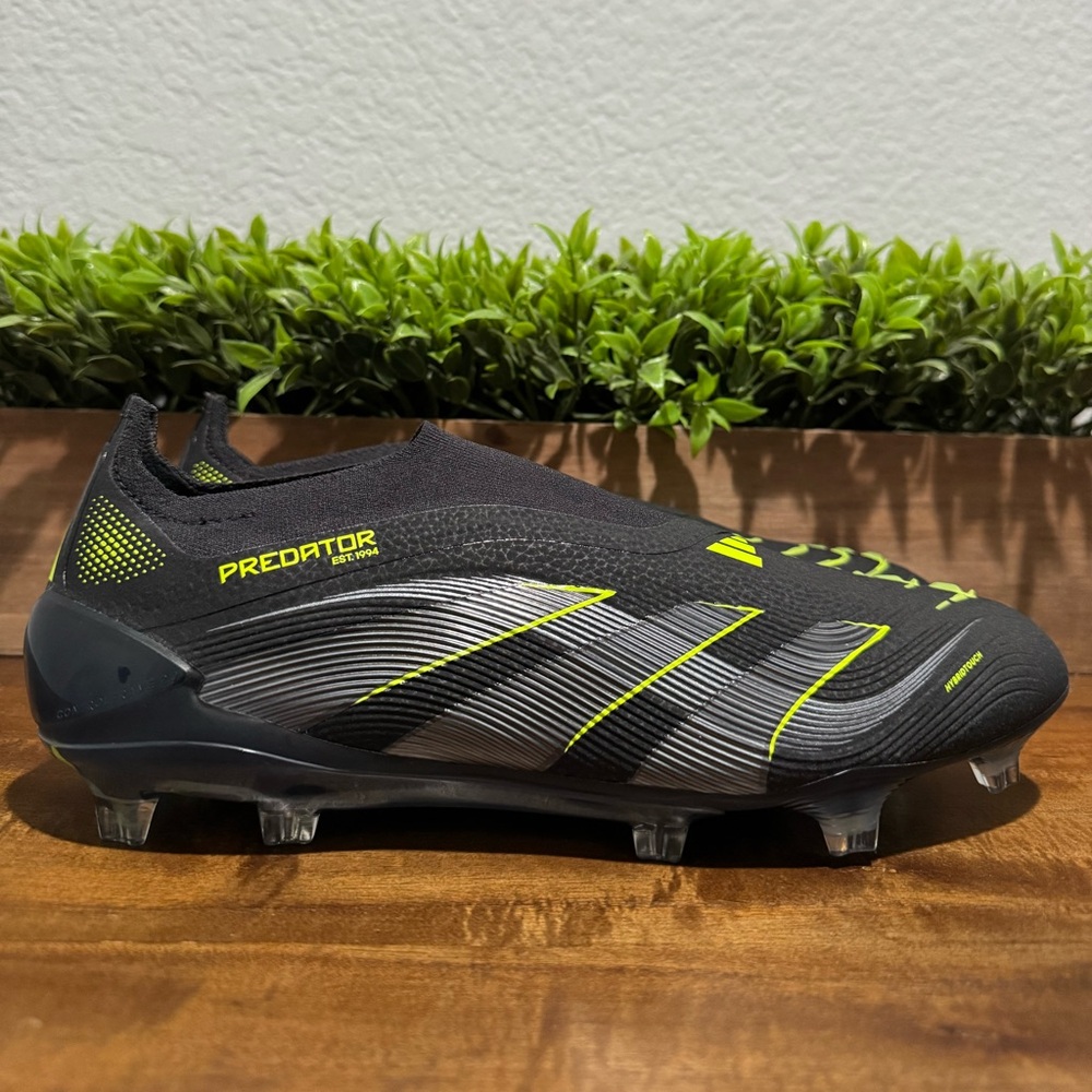 Adidas Predator Elite Laceless FG Electric Stealth Pack JI1078 Men’s Sizes
